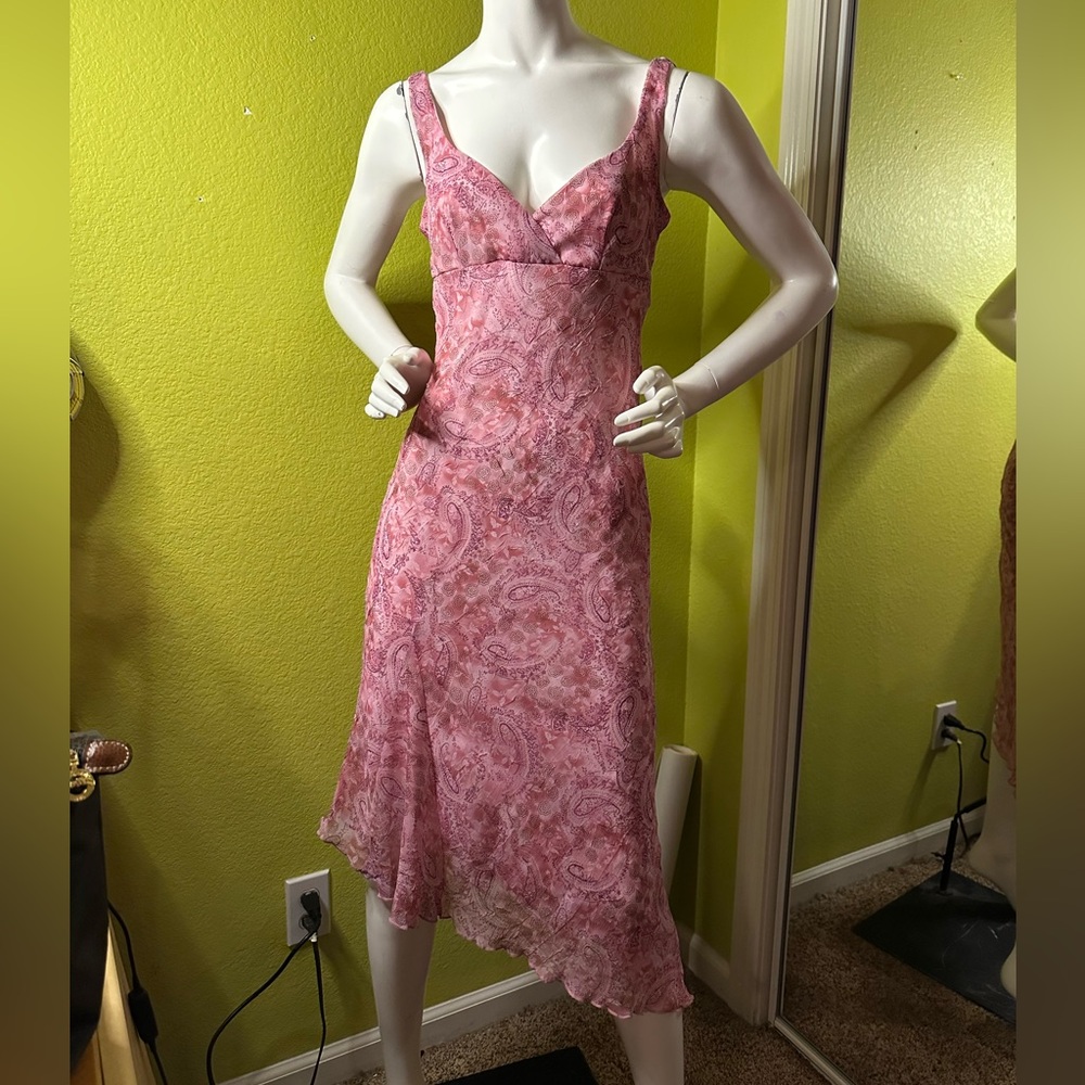 Byer Too! Pink Paisley Maxi Dress